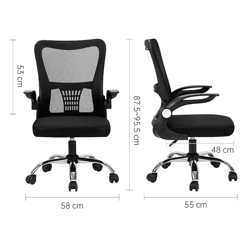 Ghế Công Thái Học Không Tựa Cổ 2