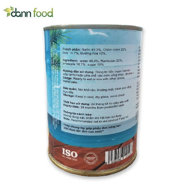 Chôm Chôm Nhân Dứa DannFood 2