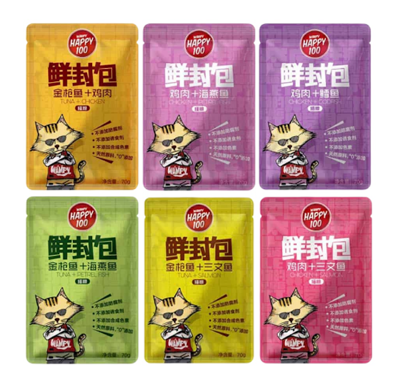 Pate Cho Mèo Wanpy Happy 1