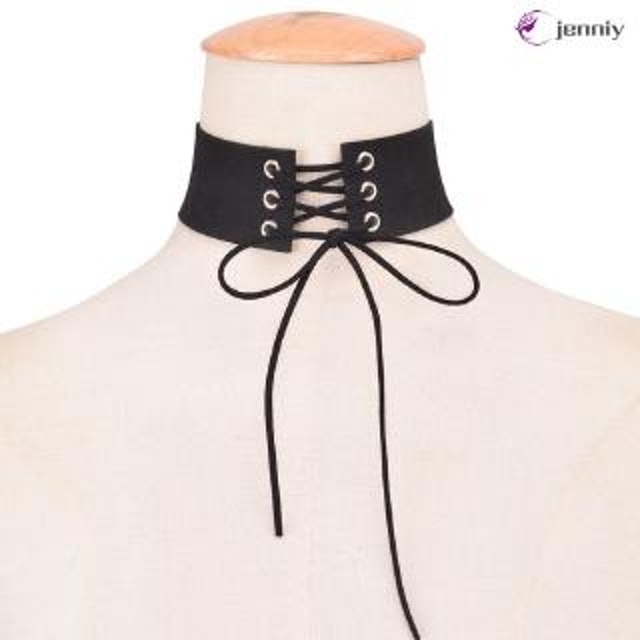 Vòng Cổ Choker Nhung Bản Rộng 2