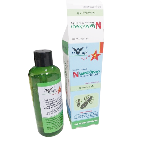 Dầu Gội Diệt Chấy Năm Ngôi Sao  1