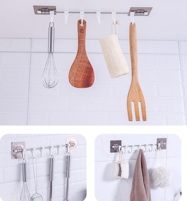 Móc Treo Inox Dán Tường Nhà Bếp 2
