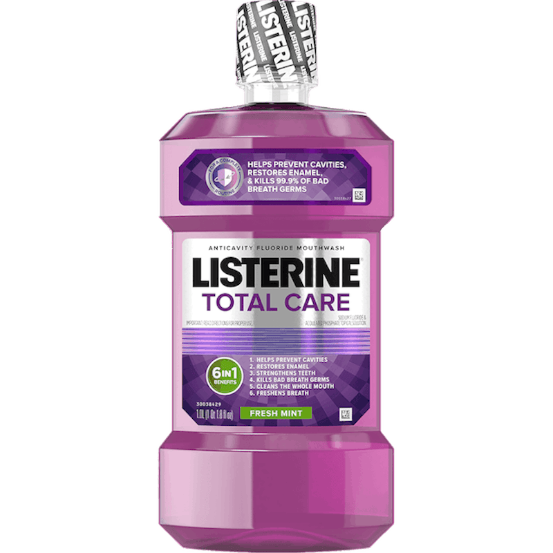 Nước Súc Miệng Listerine Total Care 1