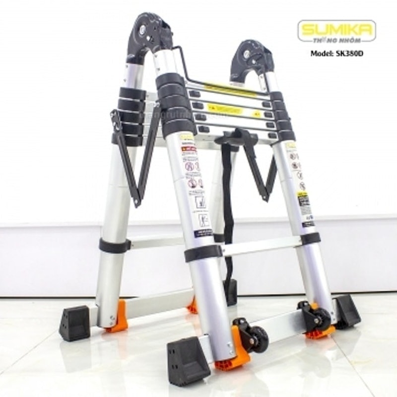 Thang Nhôm Rút Chữ A Sumika 1