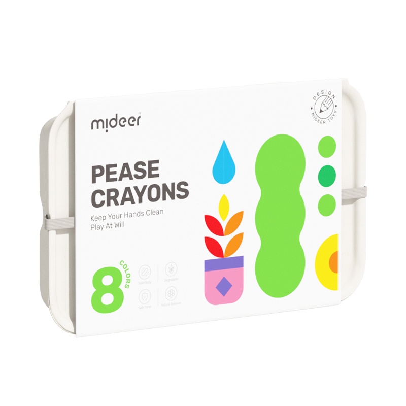 Màu Sáp Lụa Hạt Đậu Pease Crayons  3