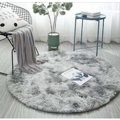 Thảm Lông Tròn Trải Sàn