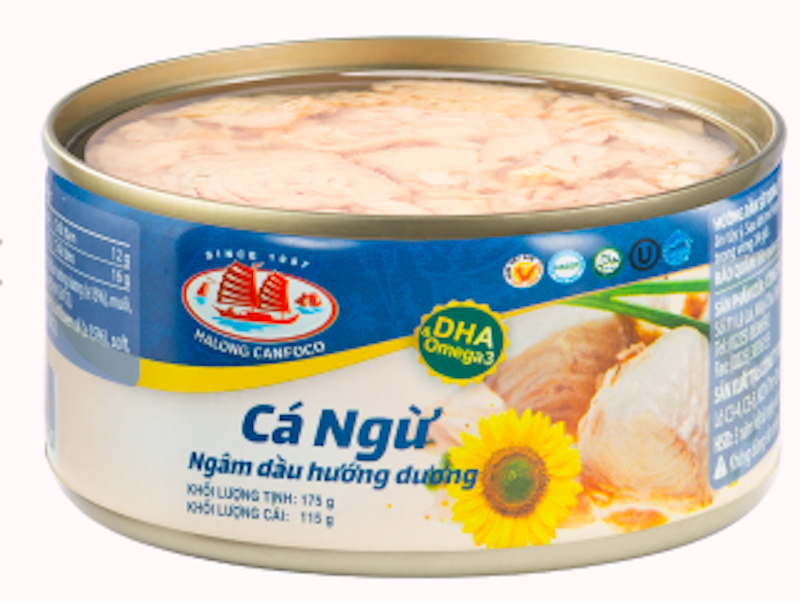 Cá Ngừ Ngâm Dầu Hướng Dương Hạ Long 2