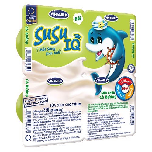 Sữa Chua Susu IQ 3