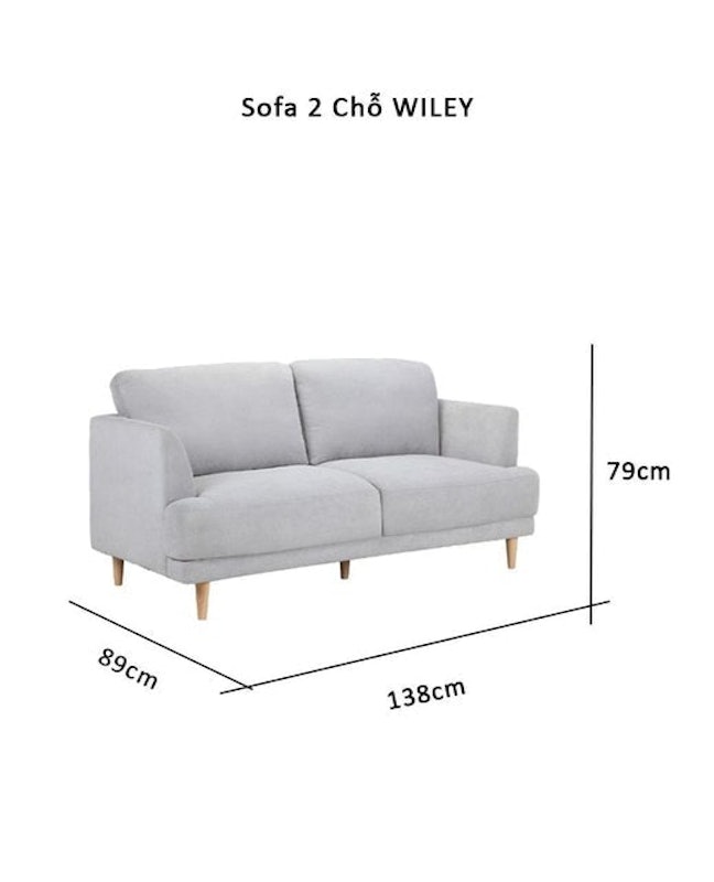 Sofa 2 Chỗ WILEY 2