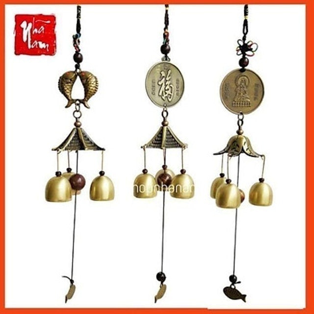 Chuông Gió Phong Thuỷ Ống Đồng Nhã Nam 2
