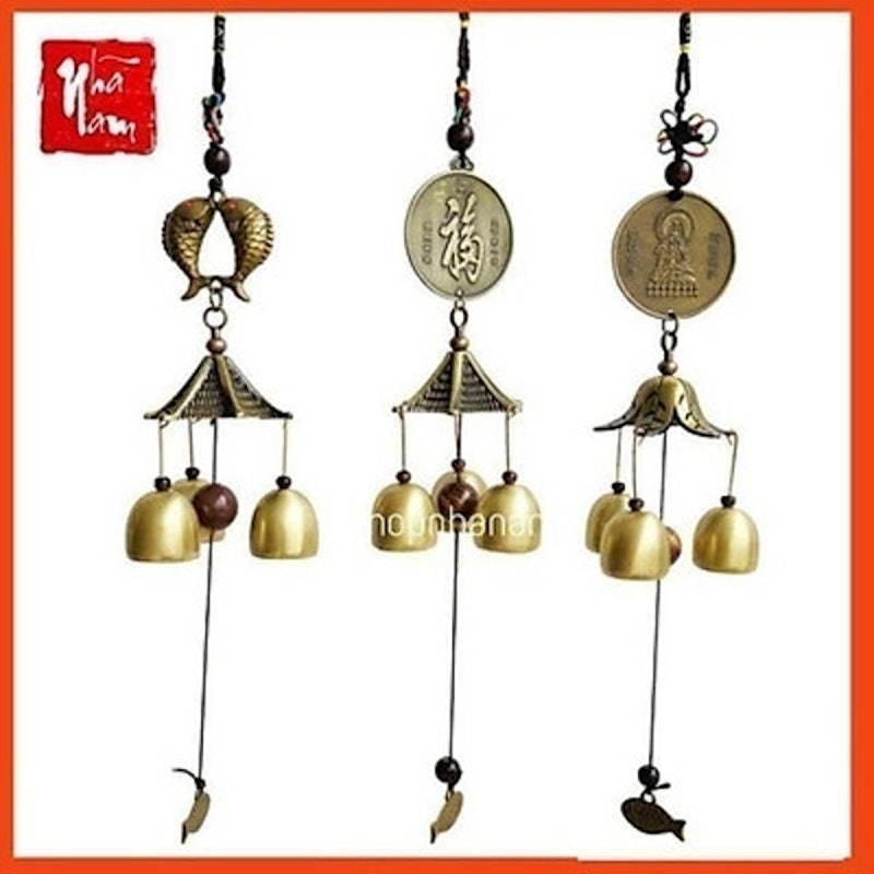 Chuông Gió Phong Thuỷ Ống Đồng Nhã Nam 2
