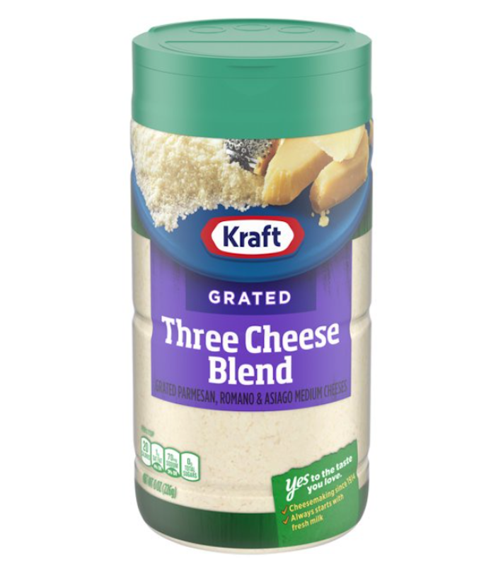 Bột Phô Mai Parmesan Kraft Three Cheese Blend 1