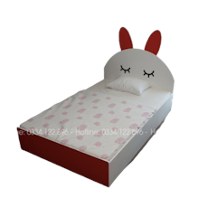 Giường Ngủ Cho Bé Gái Hình Con Thỏ