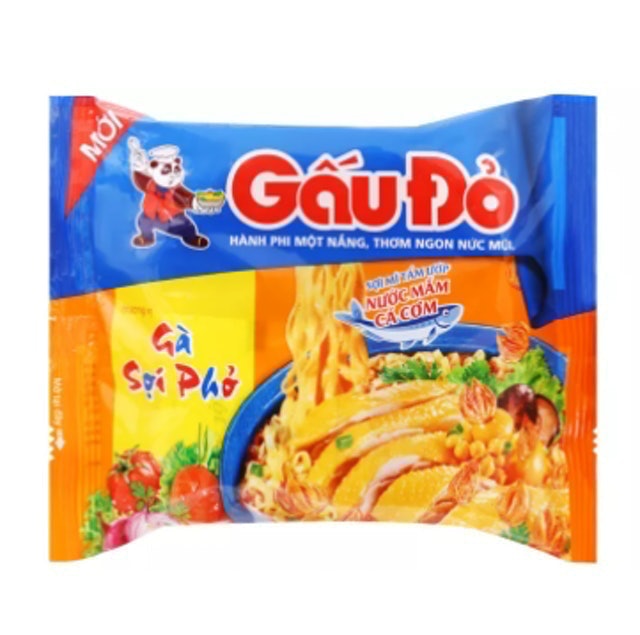 Mì Gà Sợi Phở Gấu Đỏ 1