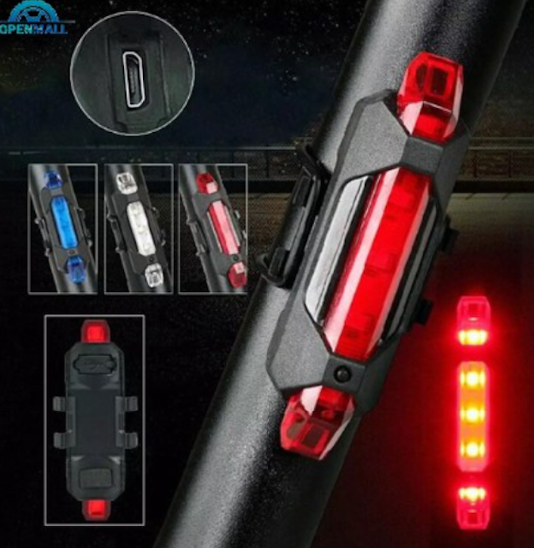 Đèn Báo Hiệu Gắn Đuôi Xe Đạp 2