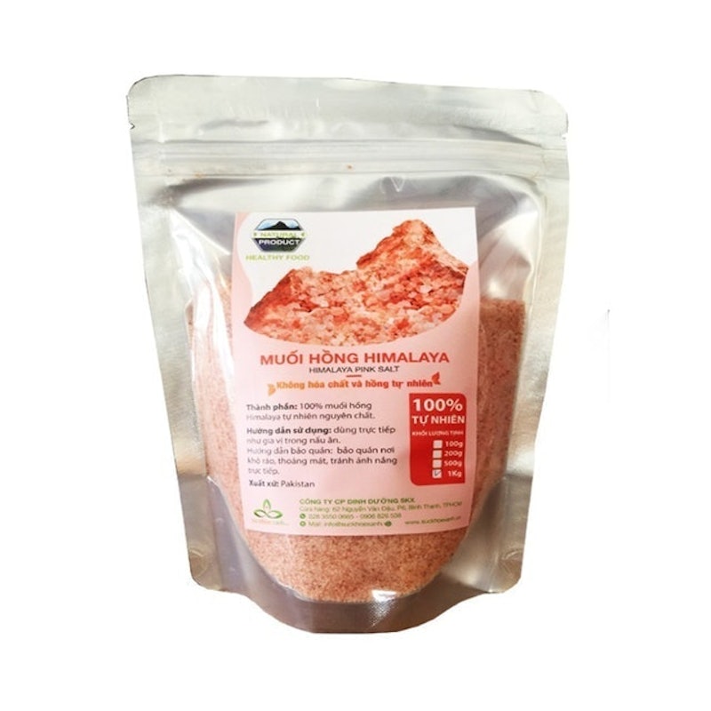 Muối Hồng Ngâm Chân Himalaya 1