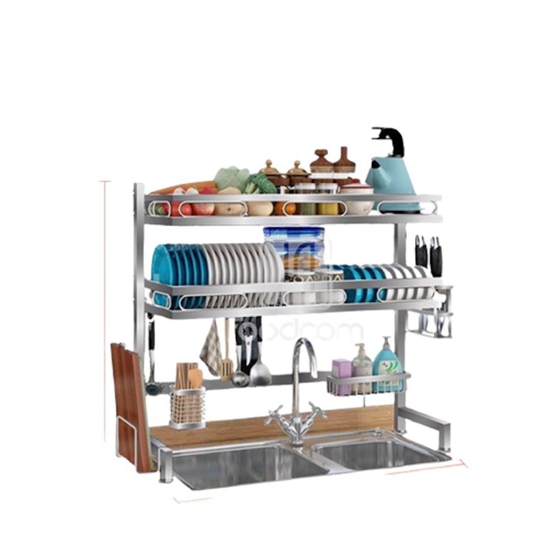 Kệ Đựng Chén Bát Đa Năng 2 Tầng 1