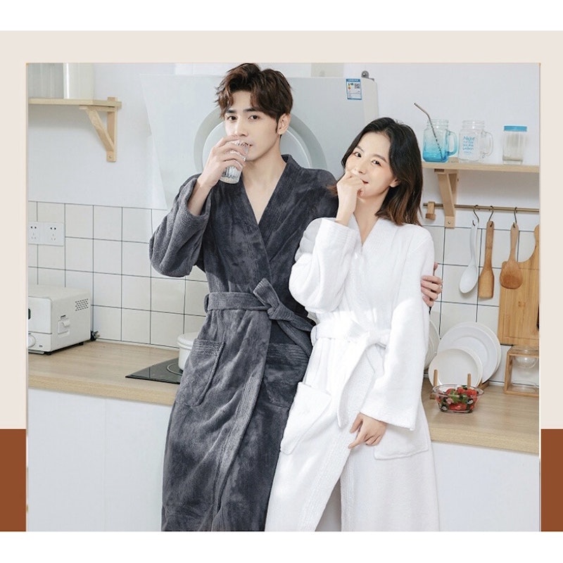 Áo Choàng Tắm Lông Cừu L&H 2
