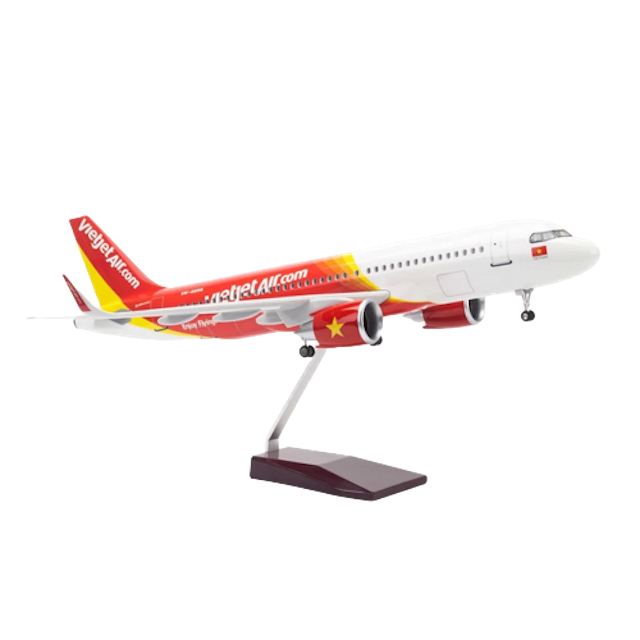 Mô Hình Vietjet Airbus A320 2