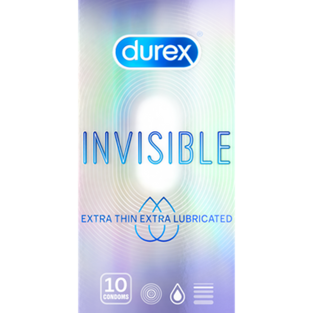 Bao Cao Su Durex Invisible Extra Thin Extra Lubricated 1