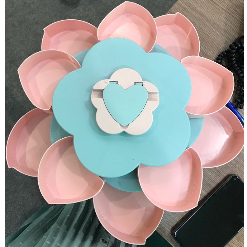 Khay Mứt Xoay 2 Tầng 2