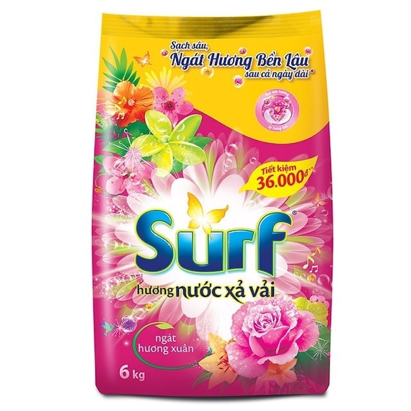 Bột Giặt Surf Hương Nước Xả Vải 1