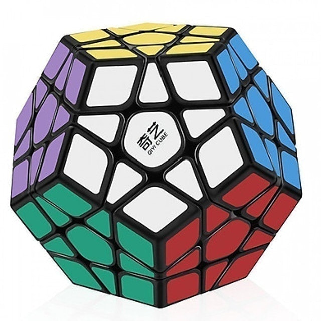 Rubik 12 Mặt Megaminx Qiyi Black 1