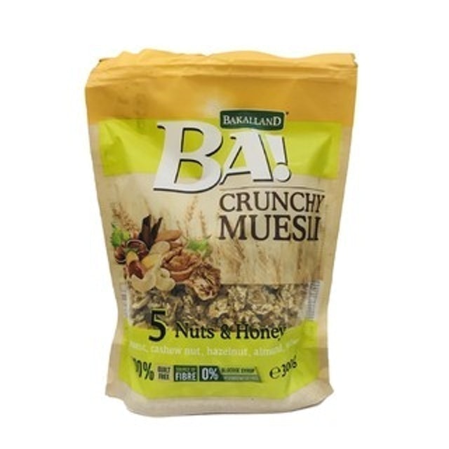 Ngũ Cốc Muesli 5 Nuts & Honey Bakalland 1