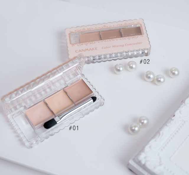 Kem Che Khuyết Điểm Canmake Color Mixing Concealer 2