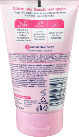 Kem Dưỡng Da Sau Tẩy Lông Balea Hautcreme Beruhigend 2