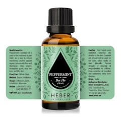 Tinh Dầu Bạc Hà Xông Phòng Heber Natural Life