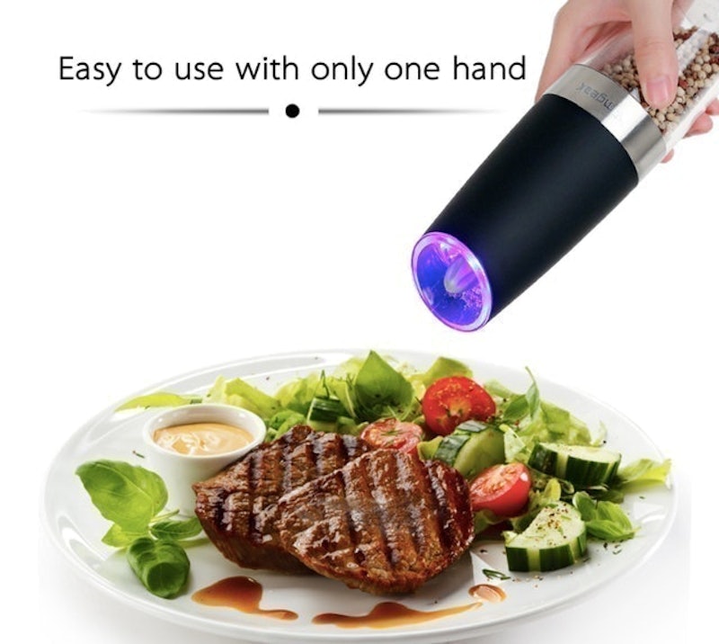 Dụng Cụ Xay Tiêu Tự Động Portable Automatic Electric Gravity Pepper Grinder 2