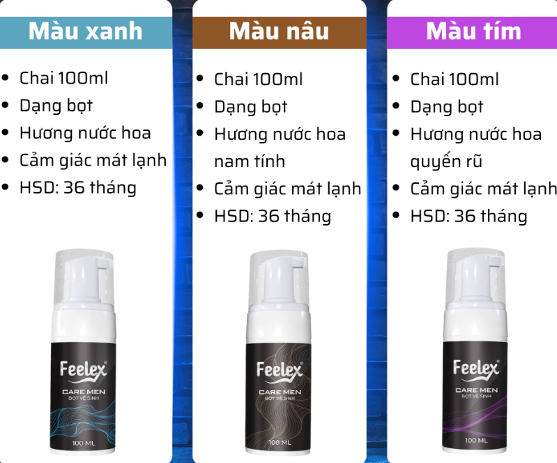 Dung Dịch Vệ Sinh Nam Feelex Care Men 2