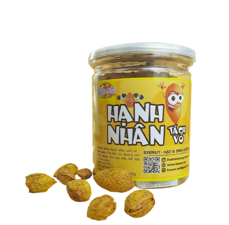 Hạnh Nhân Rang Bơ BeeNut 1