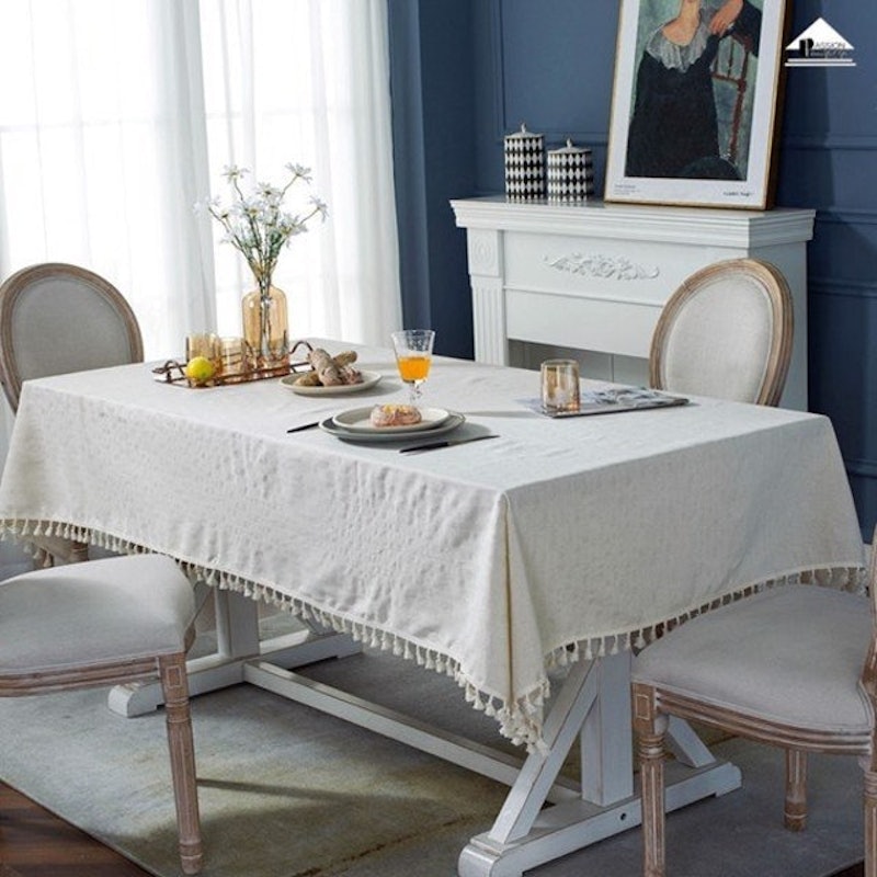 Khăn Trải Bàn Dệt Slub Jacquard 2