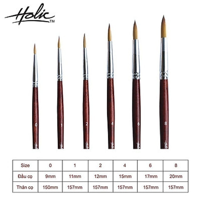[2024] Top 10 Cọ Vẽ Màu Nước tốt nhất hiện nay (Deli, Pentel, SeamiArt) 5