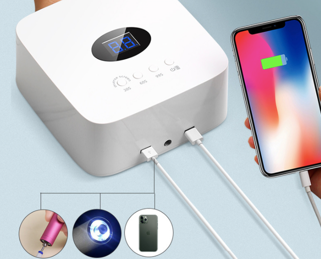 Máy Hơ Gel Tích Điện 2
