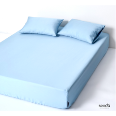 Ga Trải Giường Lụa Tencel Sen Đá Home Bedding