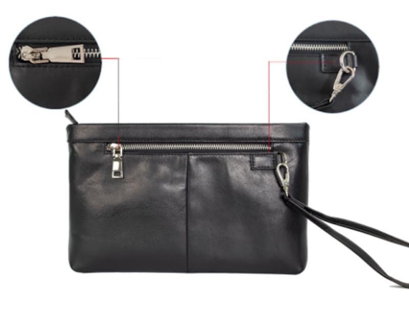 Ví Cầm Tay Nam Bụi Leather M101 2