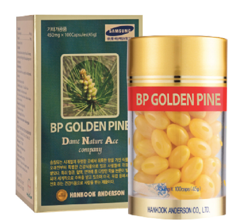 Tinh Dầu Thông Đỏ BP Golden Pine 1
