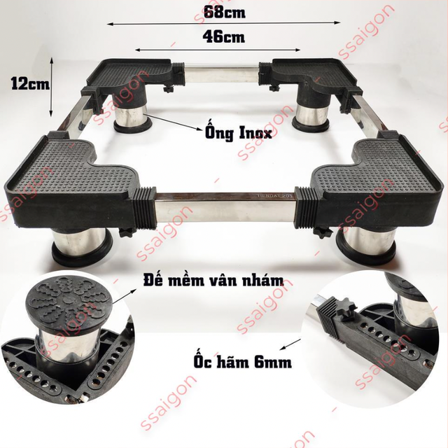 Top 10 Chân Máy Giặt tốt nhất hiện nay chống rung, giảm tiếng ồn (Tư vấn mua 2024) 4