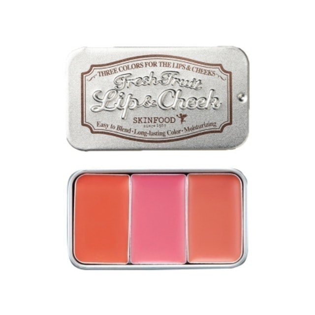 Son Kem và Má Hồng Fresh Fruit Lip & Cheek Trio 1