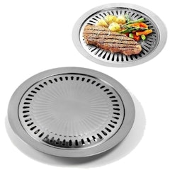 Vỉ Nướng Bếp Gas Inox Hút Mỡ