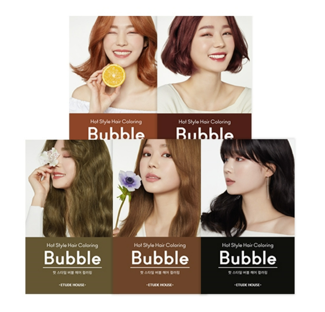 Bọt Nhuộm Tóc Hot Style Bubble 2