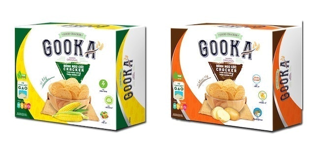 Bánh Ngũ Cốc Cracker Gooka 1