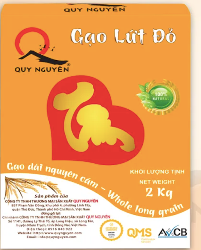 Gạo Lứt Đỏ Quy Nguyên 1
