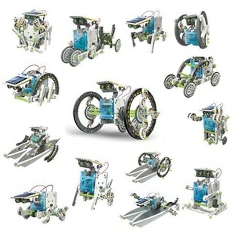 Bộ Robot Lắp Ghép Năng Lượng Mặt Trời 14 In 1 2