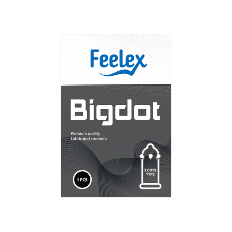 Bao Cao Su Feelex Bigdot 3/6 Dots Gân Gai 2