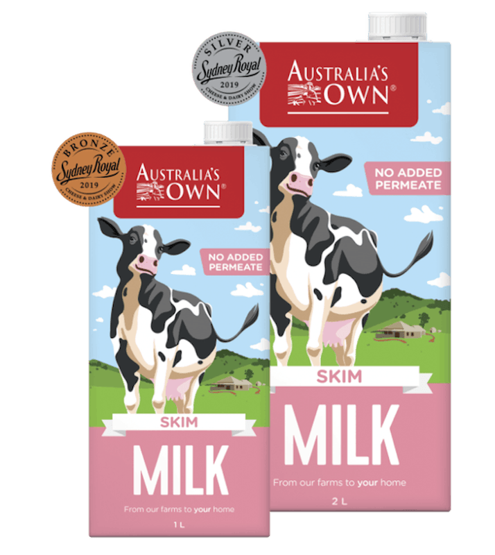 Sữa Tươi Tiệt Trùng Tách Béo Australia’s Own Skim Dairy Milk 1