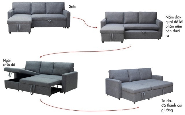 Sofa Góc BAYA SILVA 2